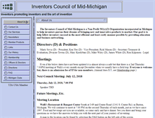 Tablet Screenshot of inventorscouncil.org